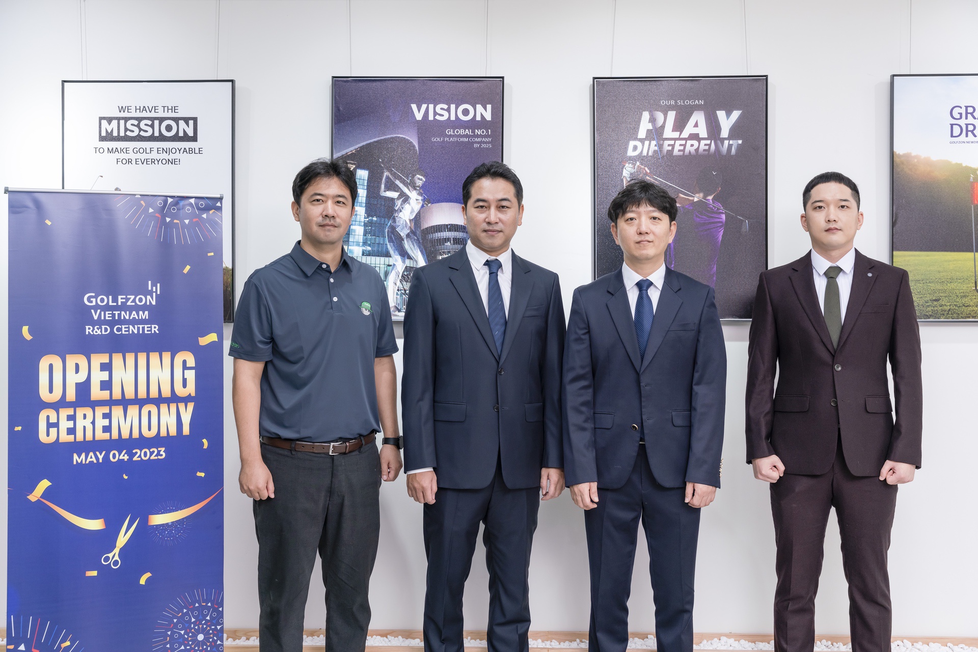 GOLFZON VIETNAM R&D 오픈식 (2)